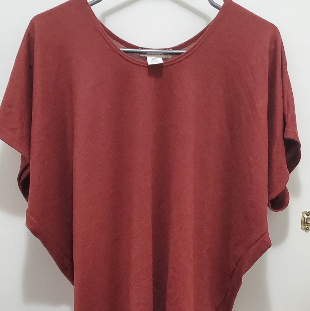 Maroon Women Causual Top